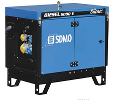 Дизельный генератор SDMO DIESEL 6000 E SILENCE ДизельЭнергоРесурс